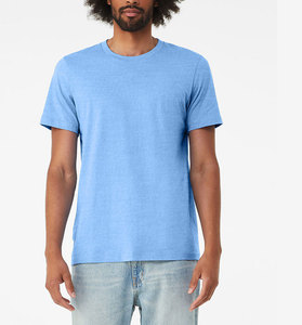 BELLA + CANVAS 3001 T-shirt vierge de haute qualité pour hommes Nouveau Design anti-rides personnalisé OEM Cool Summer Tee - Product Image 1