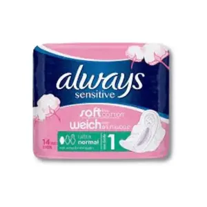Compre toallas sanitarias Always Discrete - Protección suave sin perfume para mujeres sensibles |   Todos los tamaños disponibles a buenos precios - Product Image 2