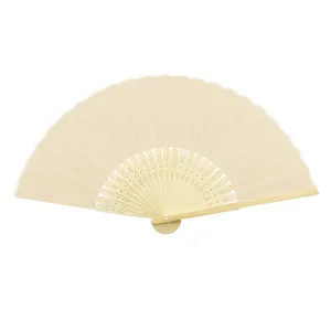 Éventail en bambou personnalisé Teyla, gadgets promotionnels pour fêtes - Product Image 1