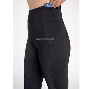 Culotte d'équitation moderne Leggings de cheval élégants Vêtements équestres à la mode Collants d'équitation personnalisés avec poches pratiques pour téléphone - Product Image 3