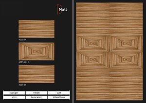 Carreaux muraux en céramique 300X600mm finition mate dimension 30x60cm marbre rétro-éclairé de luxe vente en gros carreaux muraux indiens - Product Image 5