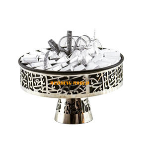 Bol à chocolat de conception arabe, excellente qualité, fait à la main, décoration de table, luxe, nouveau bol à chocolat en métal - Product Image 1