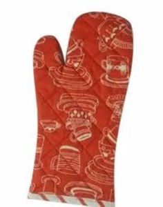 Mitaines de four de chef écologiques 100% coton LOGO personnalisé imprimé résistant à la chaleur gant de cuisine pour barbecue mitaines pour four de cuisson - Product Image 6