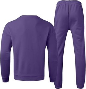 Survêtements à capuche en molleton de qualité supérieure décontractés hiver chaud Fitness vêtements d'entraînement 2 pièces pull survêtement - Product Image 2