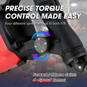 Llave de Impacto Neumática de Alta Resistencia de 7.4 kg y 1/2 Pulgada |   Pistola Neumática de Triple Martillo con Embrague, 2,100 FT-LB de Torque Máximo, Garantía OEM de 1 Año - Product Image 5