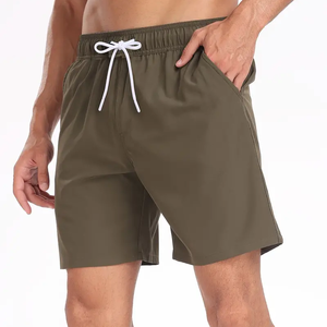 Pantalones Cortos Casuales de Algodón con Estampado para Hombre, Cintura Media, Antiarrugas, Ecológicos, para Playa, Baloncesto, Correr, Servicio OEM, Vietnam - Product Image 6