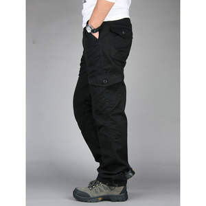 Pantalons cargo pour homme sur mesure, taille haute, 100% coton, légers, pour l'hiver, en plein air, coupe droite, décontractés, vêtements de travail, fournisseur en gros - Product Image 5