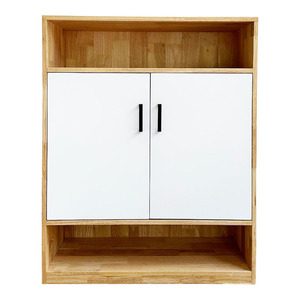 Meuble à chaussures minimaliste en bois naturel extensible à 5 niveaux - Meuble de salon facile à assembler - Product Image 1