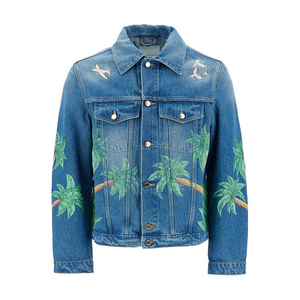 Veste en jean délavée en coton ajusté à manches longues pour hommes High Street printemps Nouveau design personnalisé OEM - Product Image 6