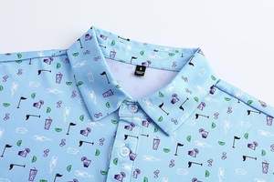 New Arrivals Men's Polo Shirts Half Sleeve Quick Dry Casual Style Custom Logo Wholesale Price Sublimation Polo Shirt - Product Image 2