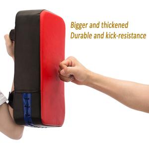 Rouge/Noir Couleur Nouveaux Designs-Pied Cible Boxe Kick Shield Haute Densité Boxe Formation Boxe Kick Shield Fabriqué par l'Espagnol - Product Image 5