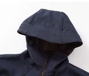 แจ็กเก็ตมีฮู้ดสำหรับผู้หญิงเสื้อคลุมกันหนาวมีซิป - Product Image 5