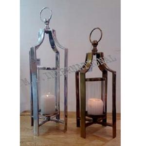 Top Venta de diseño de lujo de hierro antiguo de cristal de mesa hecho a mano de alta calidad vela linterna tarifa al por mayor para el hogar del hotel - Product Image 1