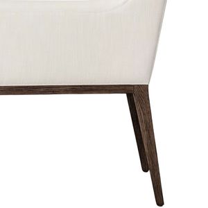 Silla de Comedor Moderna Tapizada en Tela de Alta Calidad con Patas de Madera Maciza para Comedor y Sala de Estar - Product Image 6