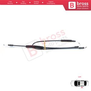Câble de déverrouillage de la serrure extérieure de la porte coulissante gauche BDP1601 pour Doblo MK2 263 Combo 51892698 Pièces automobiles Bross Fabriqué en Turquie - Product Image 2