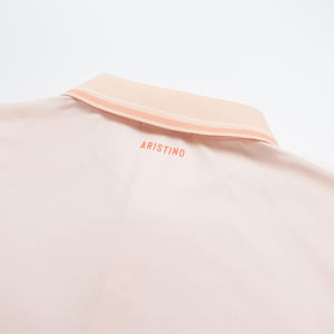 Aristino Golf para hombre para 67% poliéster 27% poliéster de sección transversal 6% Spandex no tejido impreso paño manga corta inteligente - Product Image 4