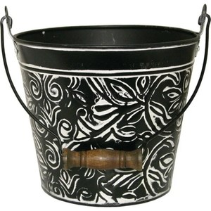 Maceta de flores de acabado mate dorado de diseño único con color y tamaño personalizados para el hogar, hoteles, centros comerciales, forma redonda, decoración del hogar - Product Image 2