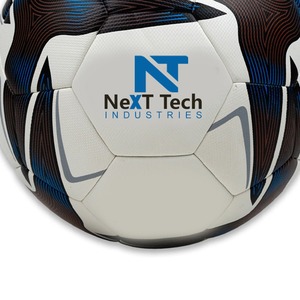 Next Tech Nouveau style Technologie hybride de football Ballon de match professionnel Matériau de texture en TPU Conception personnalisée et logo personnalisé - Product Image 6