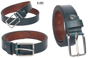 Cinturón de cuero genuino de primera calidad, correa duradera asequible para hombres, ropa formal e informal, cinturón de cuero hecho a mano de AALIYAN IMPEX - Product Image 3