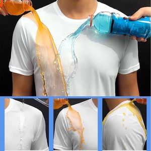 เสื้อยืดระบายอากาศสำหรับผู้ชายเสื้อวิ่งกลางแจ้งแบบแห้งเร็วสำหรับเล่นกีฬาพิมพ์โลโก้ได้ตามต้องการ - Product Image 6