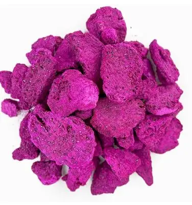 Dragon Fruit Pithaya lyophilized freeze-dried super sweet mixture of kiwi and pear to milk yogurt cereals salads desserts