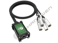 Câble de serpent audio XLR 4 canaux 3 broches pour studio d'enregistrement de scène Câble de haut-parleur haut-parleur d'extension de signal réseau femelle mâle Speakon