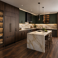 YIERHOME Soluciones de Gabinetes de Cocina de Lujo para Multifamiliares, Gabinetes Estilo Shaker para Desarrolladores de Apartamentos, Suministro Residencial al por Mayor