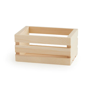 Bac <span class=keywords><strong>de</strong></span> rangement en bois avec tableau noir/poignées Palette <span class=keywords><strong>de</strong></span> stockage en bois empilable Caisses Organisateur Boîte en bois Conteneur avec fenêtre <span class=keywords><strong>de</strong></span> visualisation - Product Image 4