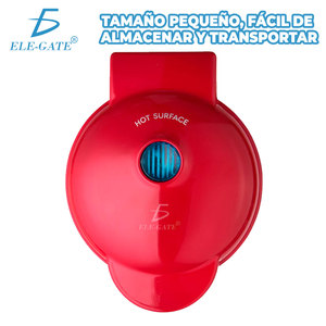 Macchina Elettrica 3 in 1 per Waffle, Design Compatto in Plastica con Forno Tostapane e Padella, Spina USA per Uso Domestico - Product Image 3