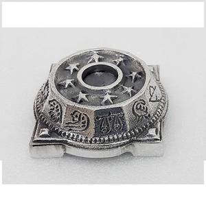 Portavelas de Diseño de Lujo, Móvil, de Alta Calidad, para Decoración de Interiores, Bodas y Fiestas, Acabado en Níquel Moderno - Product Image 2