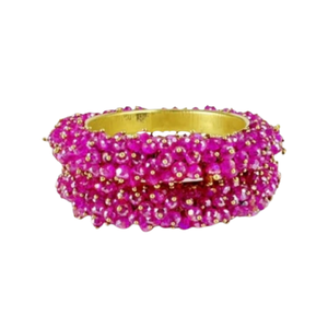 Bajo MOQ precios baratos hechos a mano de alta calidad brazaletes geométricos mujeres boda colección Casual fiesta cuentas personalizadas Decoración - Product Image 4