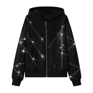 Vente chaude Vêtements de sport d'hiver légers pour hommes fabriqués au Pakistan Conception unique en strass Respirant Confortable Streetwear - Product Image 2