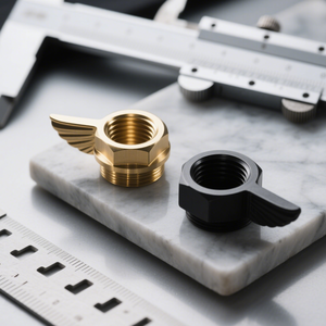 OEM Factory Customized Cnc Machining Direct Sales DIN315 Stainless Steel SS 304 M4-M24 Wing Butterfly Nuts - Product Image 2