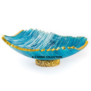 Borde de latón de acero inoxidable brillante decorativo diseño real Uso de regalo frutero - Product Image 2