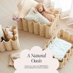 Le panier de bagages a une bordure ondulée. - Product Image 2