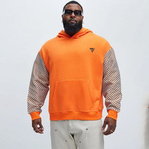 Haut à capuche décontracté avec ourlet côtelé Sweat à capuche surdimensionné pour femme avec coupe confortable Sweat à capuche décontracté pour homme avec coupe ajustée - Product Image 1