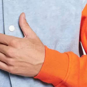 Chaqueta con cuello levantado para hombre de alta calidad hecha a medida Patrón de letras con estilo cómodo para la temporada de invierno - Product Image 5