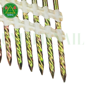 Clous en acier jaune revêtu de 21 degrés, 2,87 x 60 mm, avec vis/tige lisse pour projets de charpente et pistolet pneumatique, fabriqué au Vietnam - Product Image 5