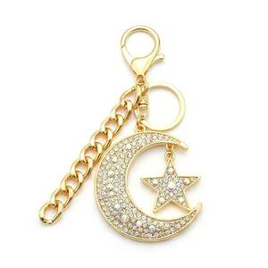 Llavero Colgante Personalizado de Piña con Diamantes de Imitación y Cristales, de Aleación de Zinc, Portátil, Diseño de Dibujos Animados, Venta al por Mayor - Product Image 6