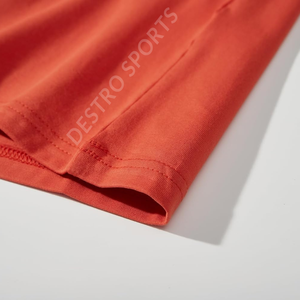 T-shirts oversize pour hommes à manches courtes en coton respirant - Product Image 2