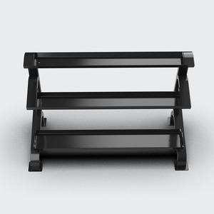 Soporte para Pesas Rusas QLI QKSR54, Estante de Almacenamiento de Acero Resistente con Diseño de Dos Niveles para un Fácil Acceso y una Organización Segura de las Pesas Rusas en Gimnasios - Product Image 2