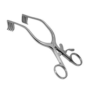 Retractor de auto retención Adson de alta calidad, instrumentos quirúrgicos de retractor cerebeloso Adson de acero alemán - Product Image 1