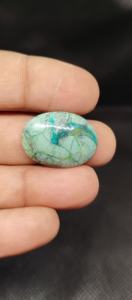 Turquesa Tibetana 100% Natural UDGEMS, Cristal en Tonos Verde y Azul, Cabujones Sueltos, Precio al por Mayor, para Joyería Artesanal, 5mm de Altura - Product Image 5