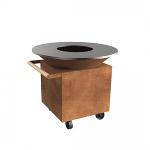 Plancha de Acero <span class=keywords><strong>Oxidado</strong></span> Multifuncional <span class=keywords><strong>para</strong></span> Jardín, Equipo de Panadería, Leña, Barbacoa - Product Image 3