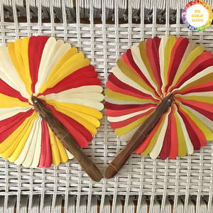 Abanico de Mano de Bambú de Vietnam Hecho con Tiras de Bambú Tejidas para Fines de Refrigeración y Hermosas Aplicaciones Decorativas - Product Image 3