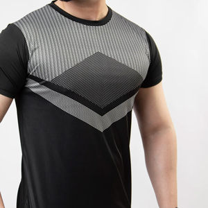 เสื้อยืดผู้ชายผ้าฝ้าย 100% ทรงหลวม สไตล์ใหม่มาแรง ขายส่ง เสื้อยืดเรียบง่าย ไซส์ใหญ่ ใส่เล่นกีฬา ออกกำลังกาย คุณภาพสูง - Product Image 6