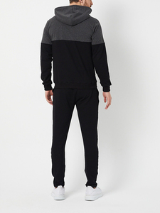 Venta al por mayor 2025 ropa deportiva de hombre con logotipo personalizado gimnasio al aire libre chándal con capucha para deportes de invierno - Product Image 2