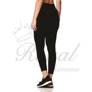 Canton Fair New Arrival Activewear Mid <b>Waist</b> Sports Women <b>Leggings</b> <b>v</b> Shape Seamless for Breathable Spandex/Polyester - Product Image 2