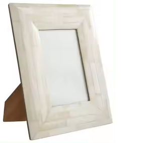 Cadre photo en os incrusté fait à la main pour un design personnalisé, cadre photo couleur pour salon, maison, hôtel, bureau - Product Image 4