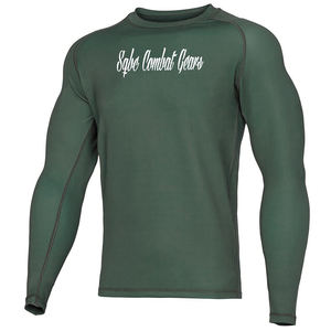 Fully Sublimated Men Long Sleeve Jiu Jitsu <b>Rashguards</b> Martial Arts Clothing <b>Bjj</b> Sublimated <b>Rashguards</b> - Product Image 1